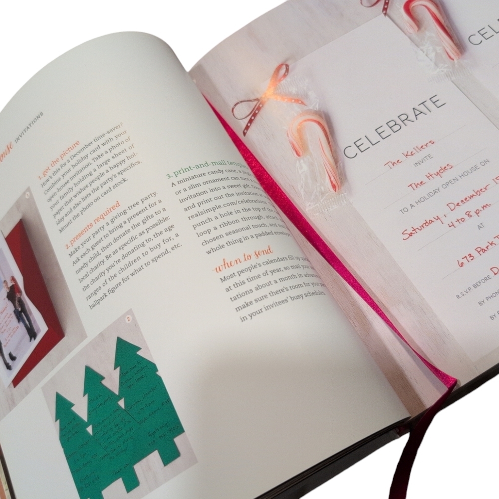 Real Simple Celebrations - party planning and recipe book mint condition - Picture 2 of 6